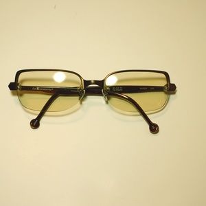 la eyeworks womens new vintage eyeglasses titanium
